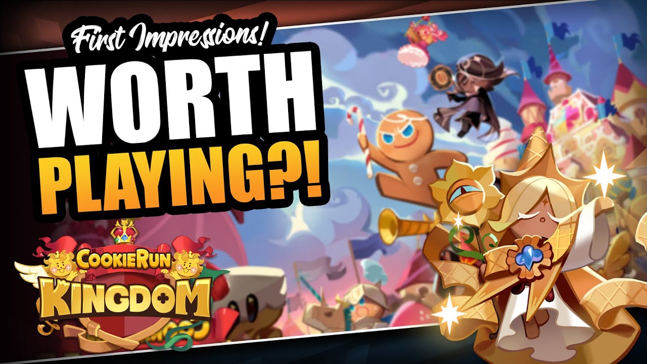 Is Cookie Run Kingdom (WORTH PLAYING?!) -Cookie Run Kingdom