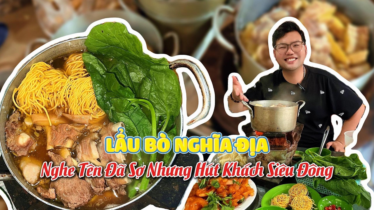 Rợn người quán lẩu bò nằm kế nghĩa địa mà khách đông 1 cách khó hiểu