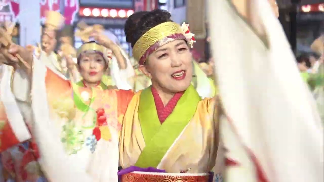 【よさこい2025】よんでんグループ