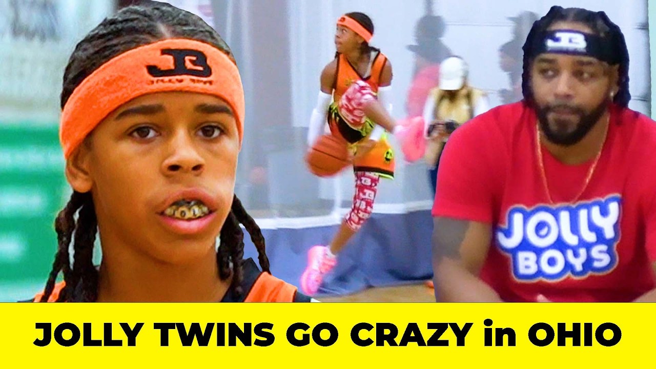 JOLLY TWINS vs 8th GRADERS at the T3TV All American Camp