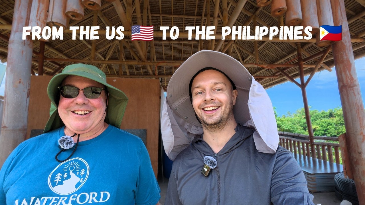 American is Building Balinese-style House in the Philippines