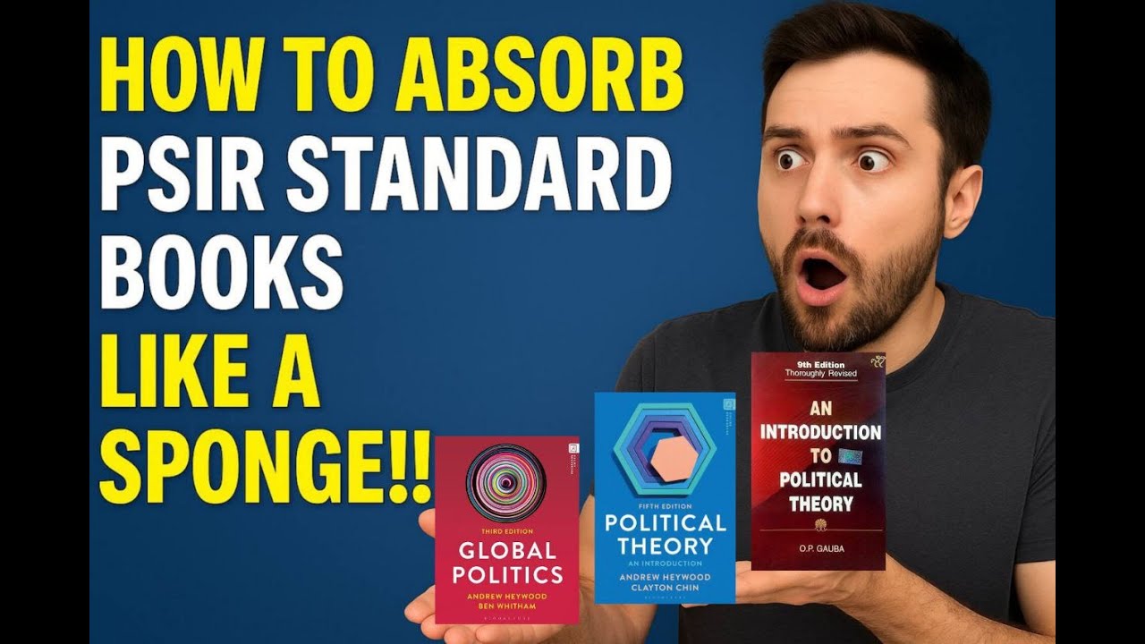 How to absorb PSIR STANDARD BOOKS like a sponge