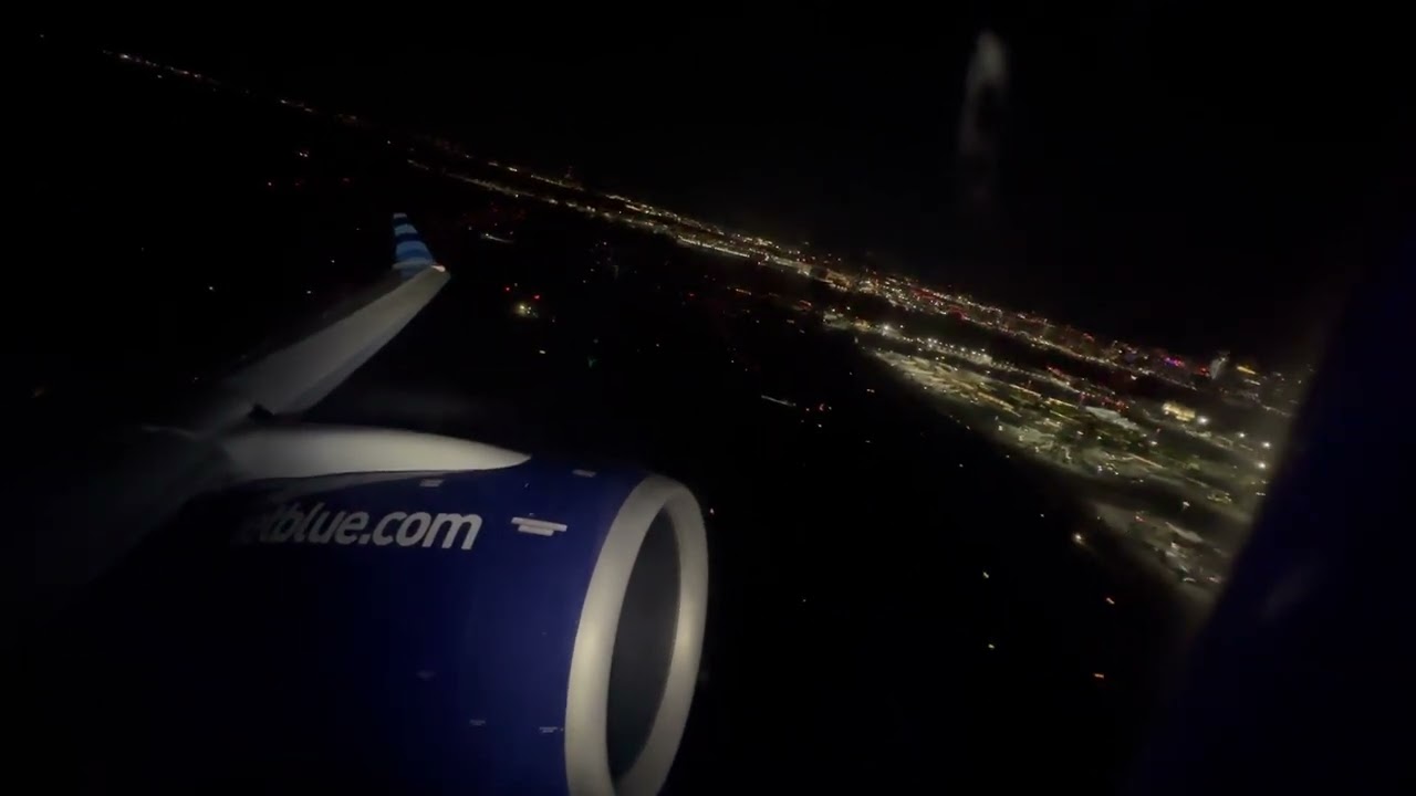 JetBlue Airways A220-300 Takeoff from Boston Logan