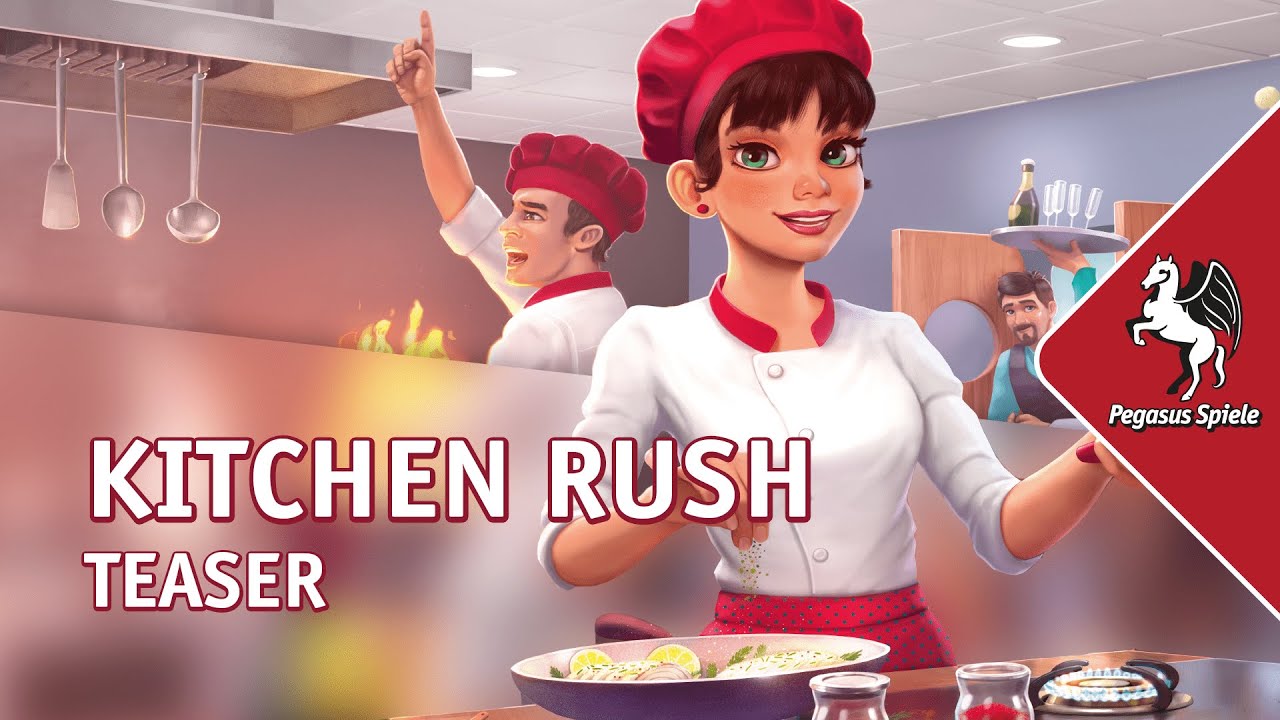 Kitchen Rush | Teaser |EN| Pegasus Spiele