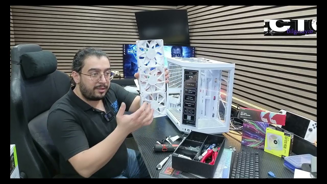 BİZİM HAYTA NIN BEYAZINI TOPLADIK (HYTE Y70 BEYAZ)