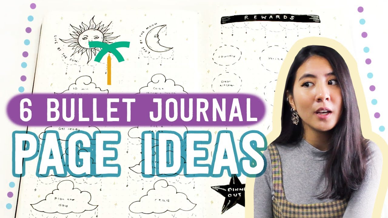 6 Bullet Journal Page Ideas to Increase Productivity