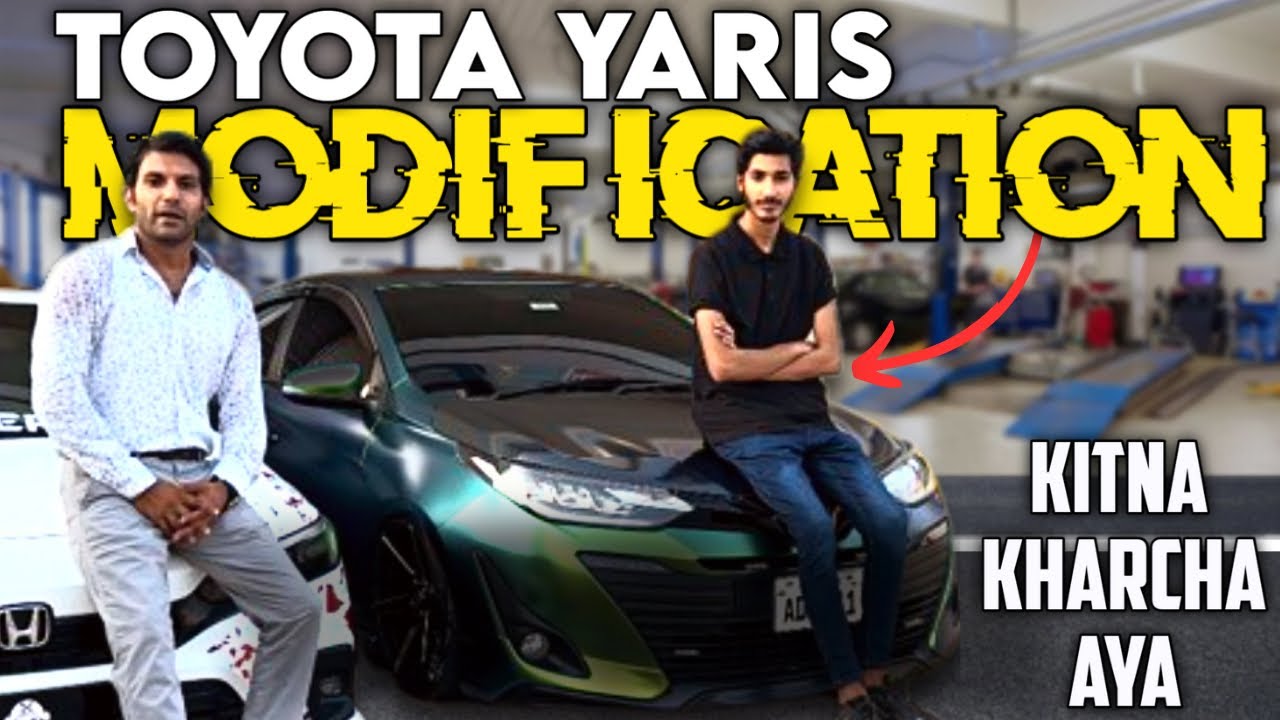 Toyota Yaris Modified | Kitna Karcha Aya Modification Per | #toyota #toyotayaris  #civic #modified