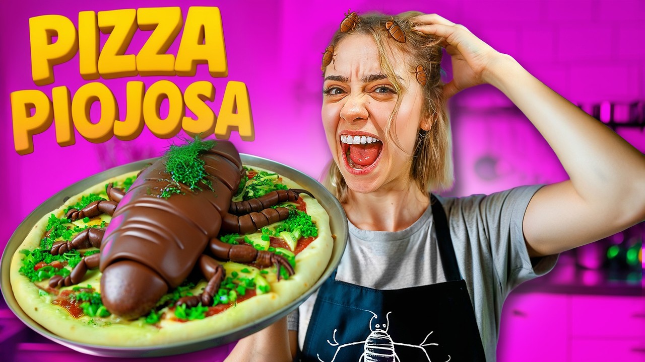 CAROLA LA PIOJOSA 🪳 HACE SU 🍕PIZZA🍕 😱