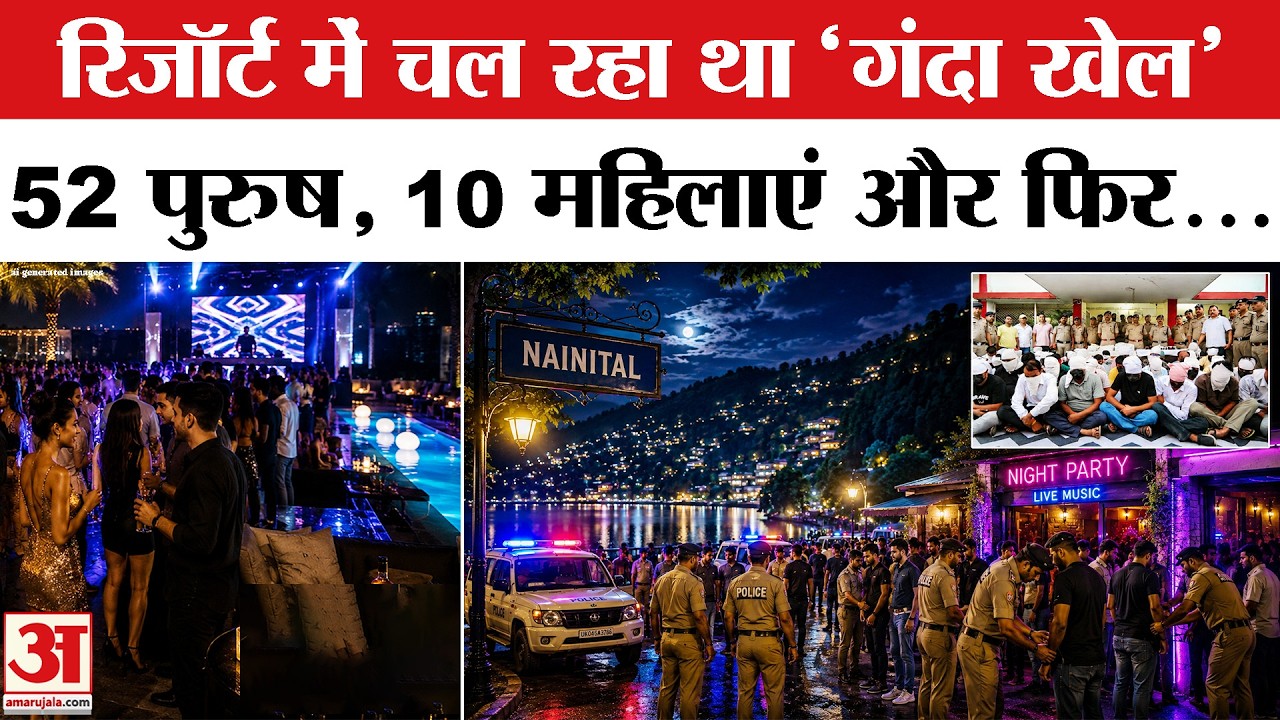 Ramnagar luxury resort raid: रामनगर के रिजॉर्ट में देह व्यापार का भंडाफोड़ | S*ex racket busted