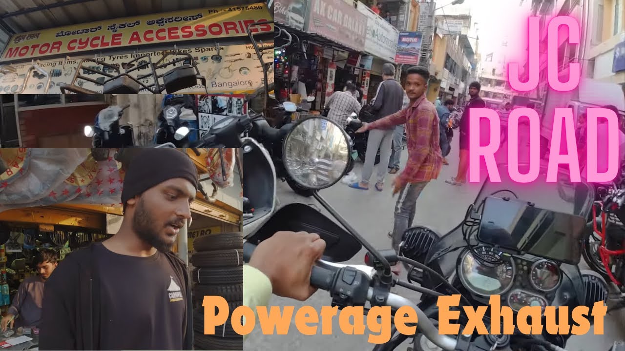 Which exhaust? || Is JC Road best for bike accessories || Best price?  || Powerage,Red-rooster etc