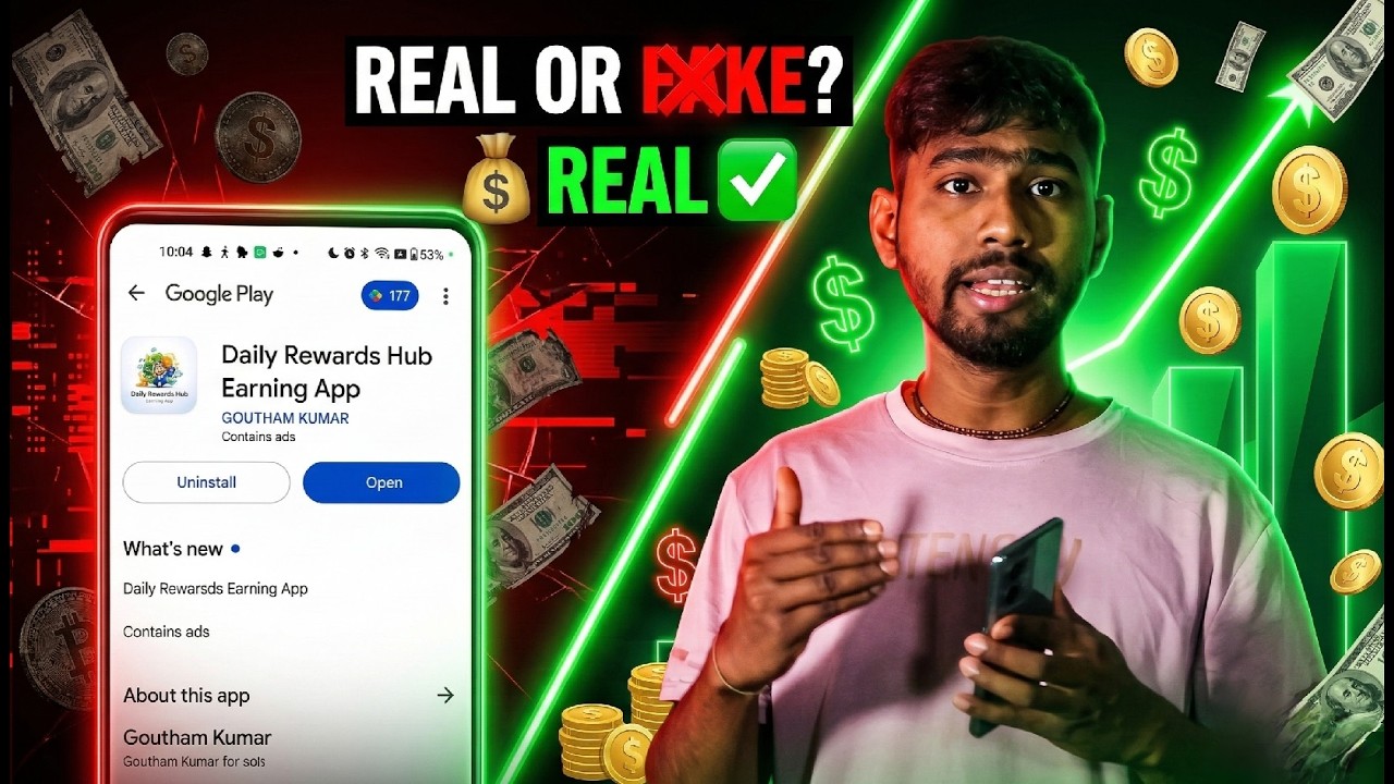 Daily Rewards Hub Earning App Real or Fake? | Full Review & Proof 2026