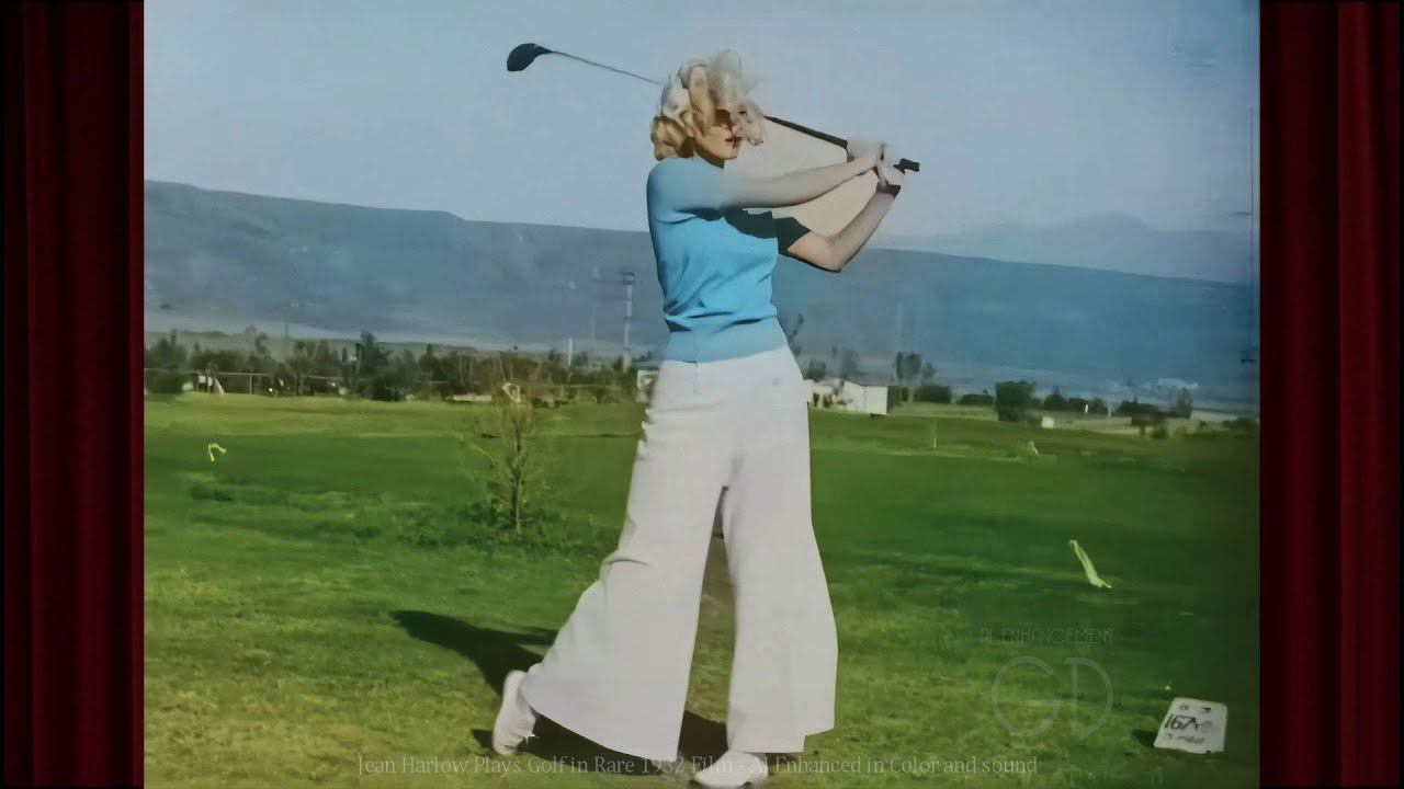 The Amazing Jean Harlow In 1932: Restored To Life