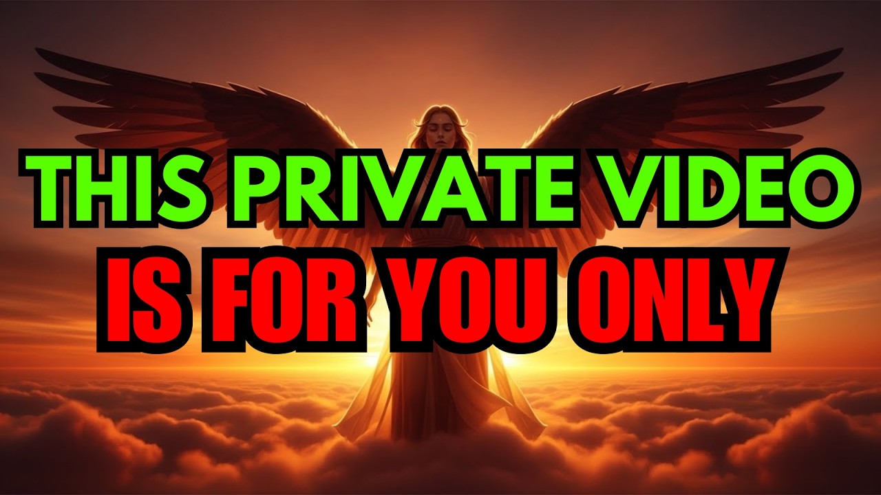 Chosen One: This Video Will Be Private Soon It Was Meant for Only One Person 👑✨