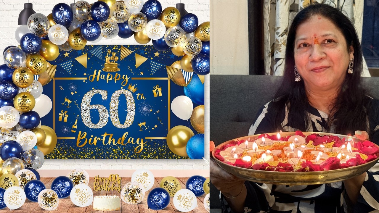 | Unforgettable 60th Birthday | Birthday Party | #birthday #youtubevideo
