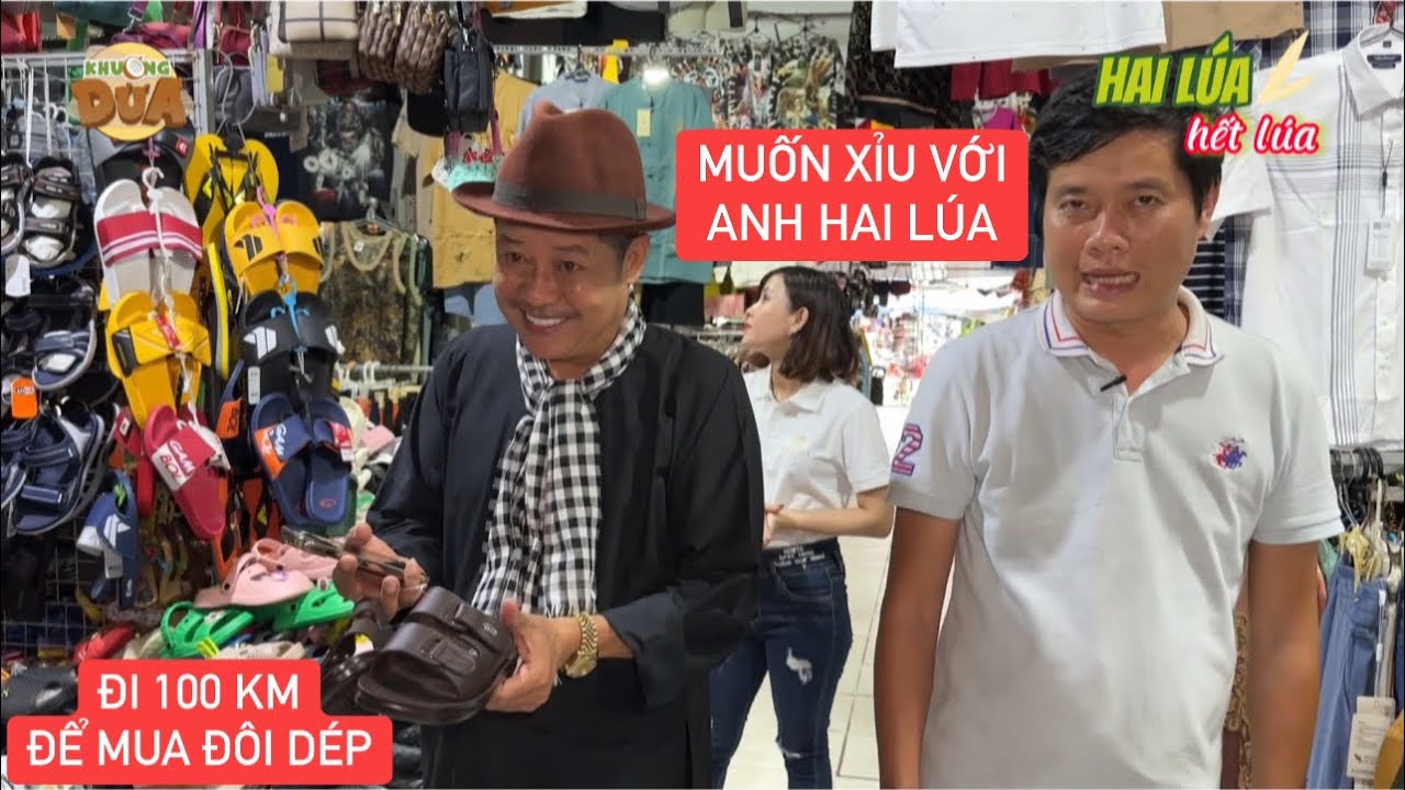 Hai Lúa Hết Lúa Tập 2: NSND Thanh Nam quá sang chảnh,bắt Khương Dừa đi 100km tới Hà Tiên mua…đôi dép