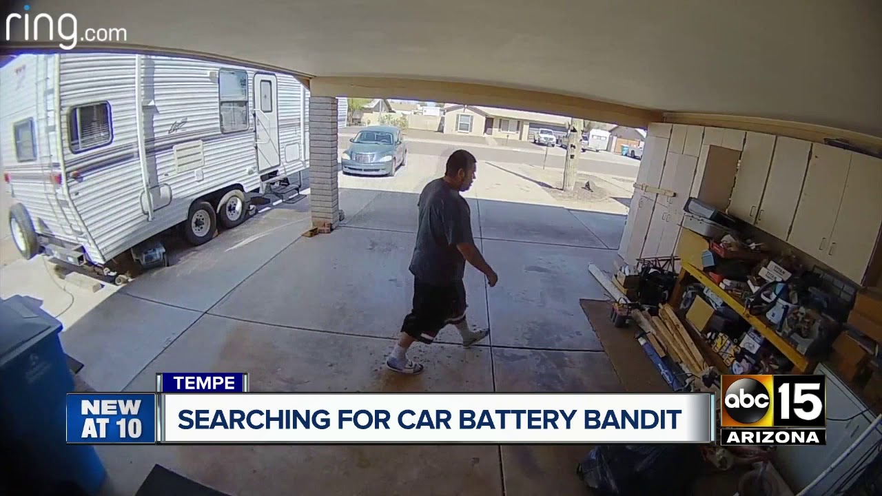 Car battery bandits target Tempe neighborhood