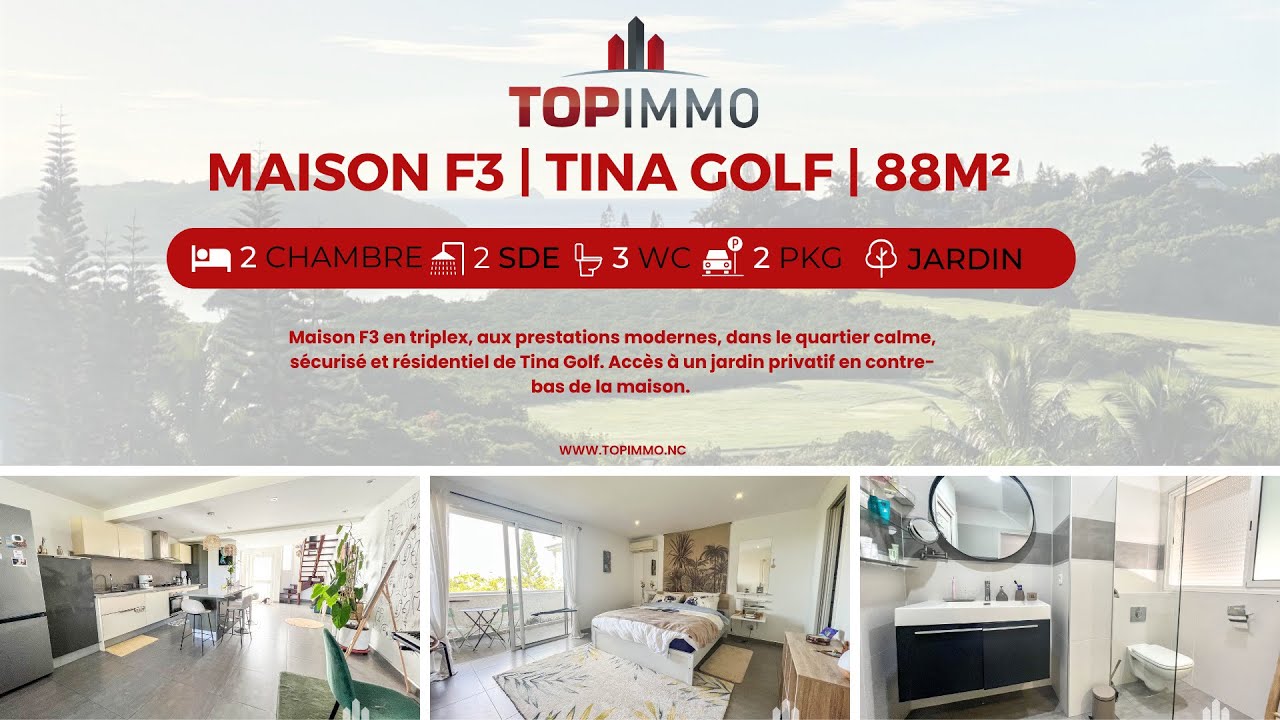 [LOCATION] Maison F3 | Tina Golf
