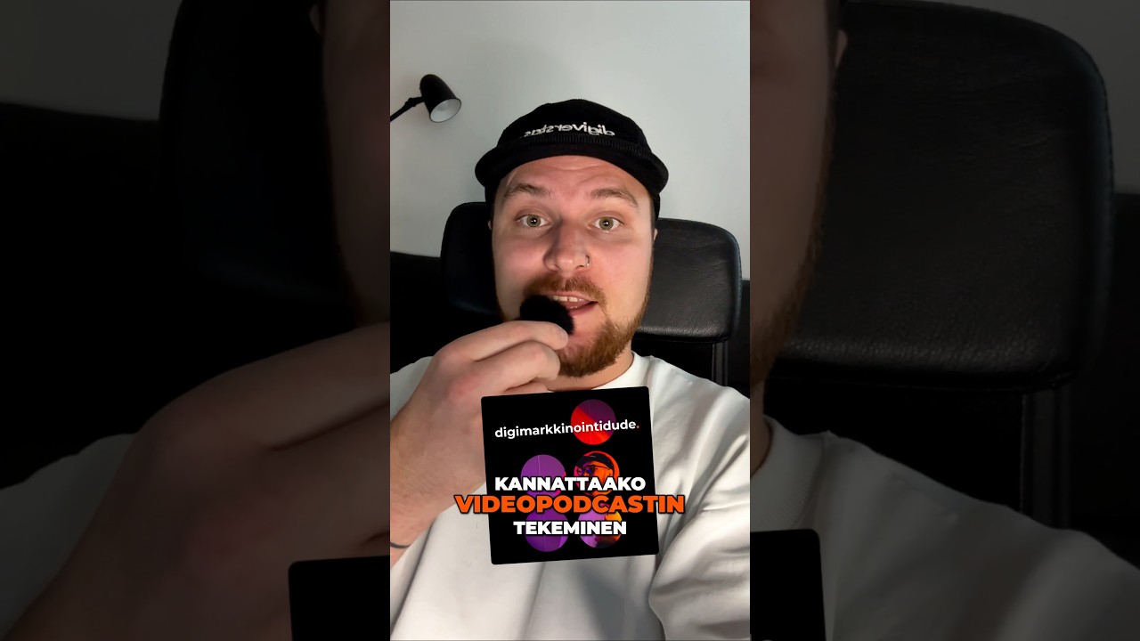Tuu mukaan tsekkaa, kannattaako podin tekeminen? 🎥 #podcastsuomi #digimarkkinointi #markkinointi