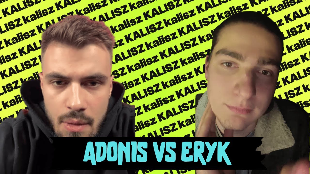 Eryk vs Adonis ~ Nocny live po wywiadzie u Koziołek Rap