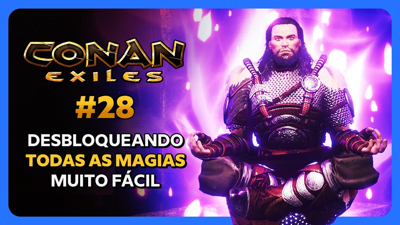 Conan Exiles - Como aprender TODAS as MAGIAS + PEDRA TRANSPORTATÓRIA | Guia do Iniciante #28