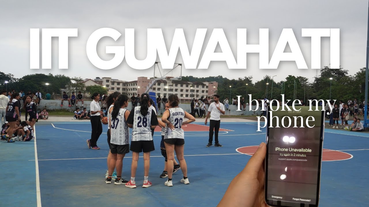 this was NOT how I expected the day to go… | IIT Guwahati vlog 2
