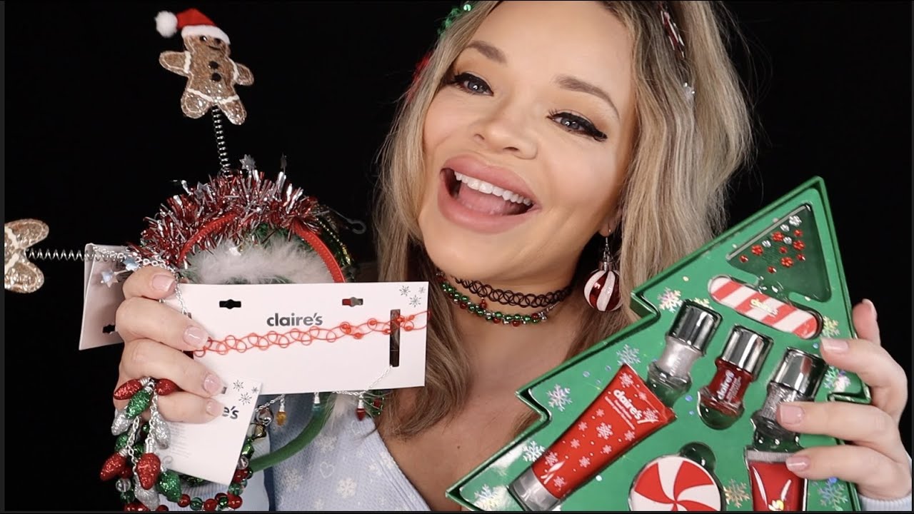 ASMR Claire's Christmas Makeover! (Doing YOUR Holiday Makeup) RP | Personal Attention (FAST/CHAOTIC)