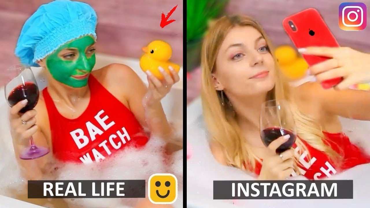 Real Life vs Instagram! Phone Photo ideas