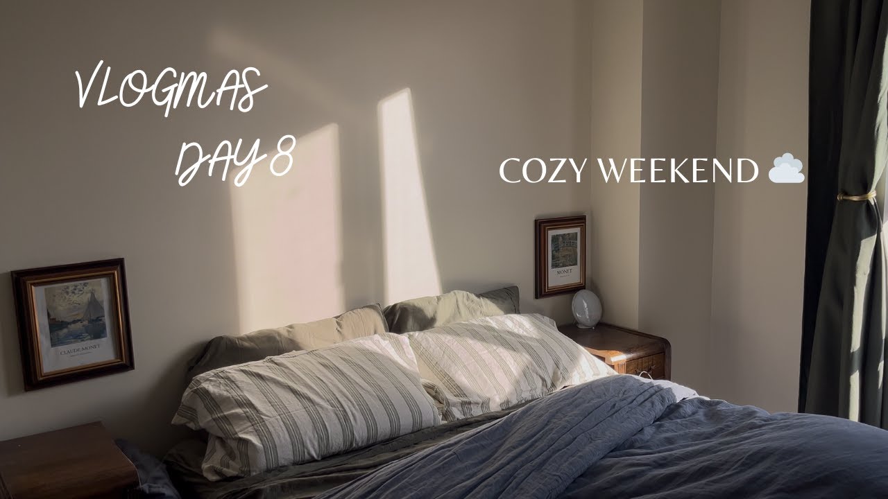 a slow, cozy weekend ☕ | vlogmas