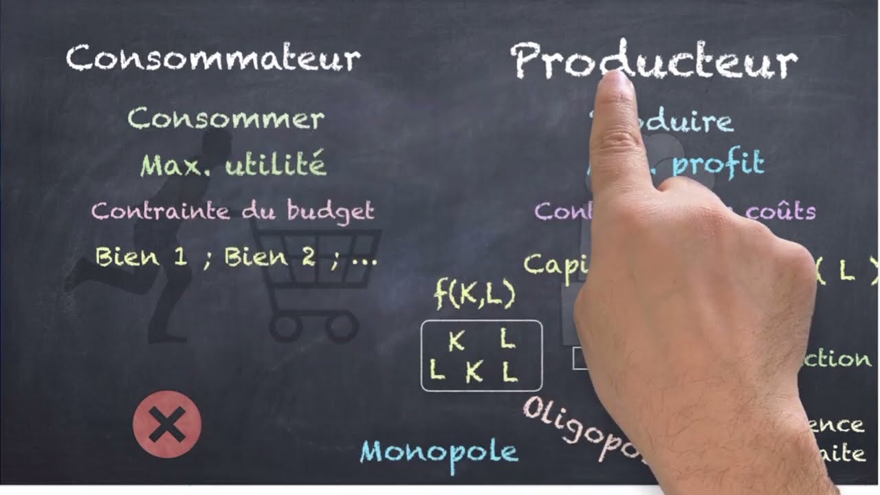 8- Consommateur et Producteur - Comparaison - MICROECONOMIE
