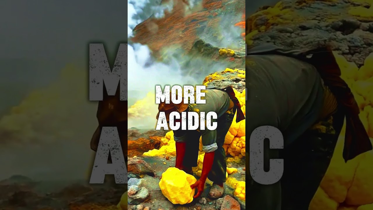 The Most Acidic Lake in the World