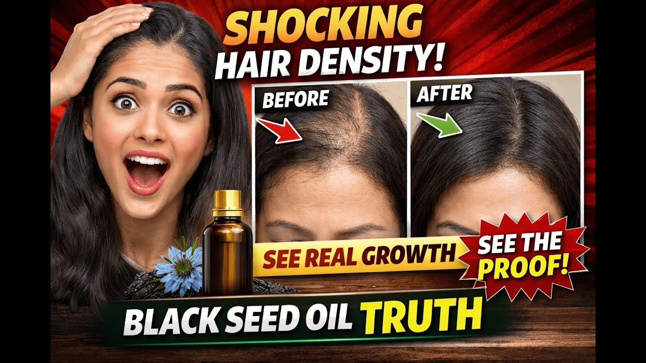 Black Seed Oil Shocked Experts | Boost Hair Density Fast