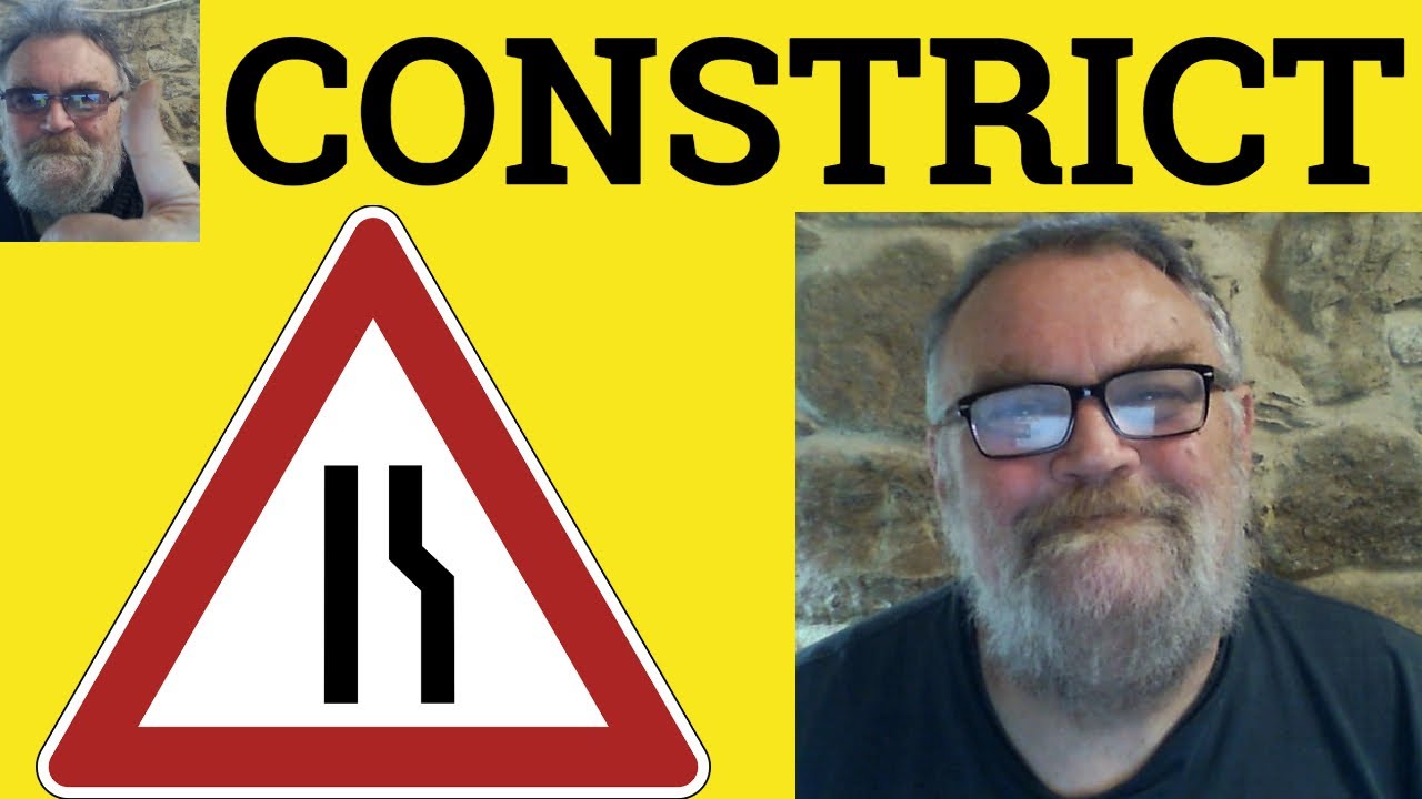😎Constrict Значение - Constrict Определение - Constrict Определение - Constrict Примеры - Constrict