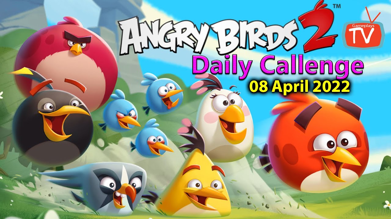 Angry Birds 2 Daily Challenge - AB2 08 April 2022 Silver Slam - All Levels