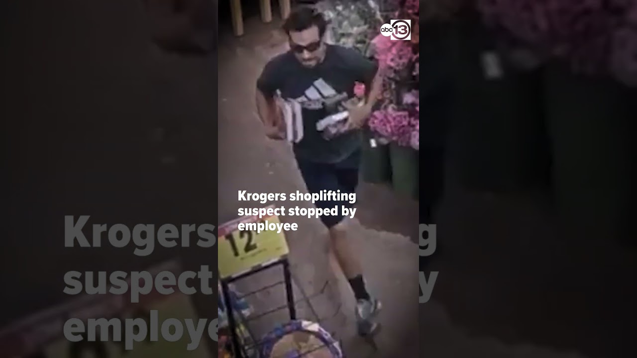 Krogers shoplifting suspect stopped by employee