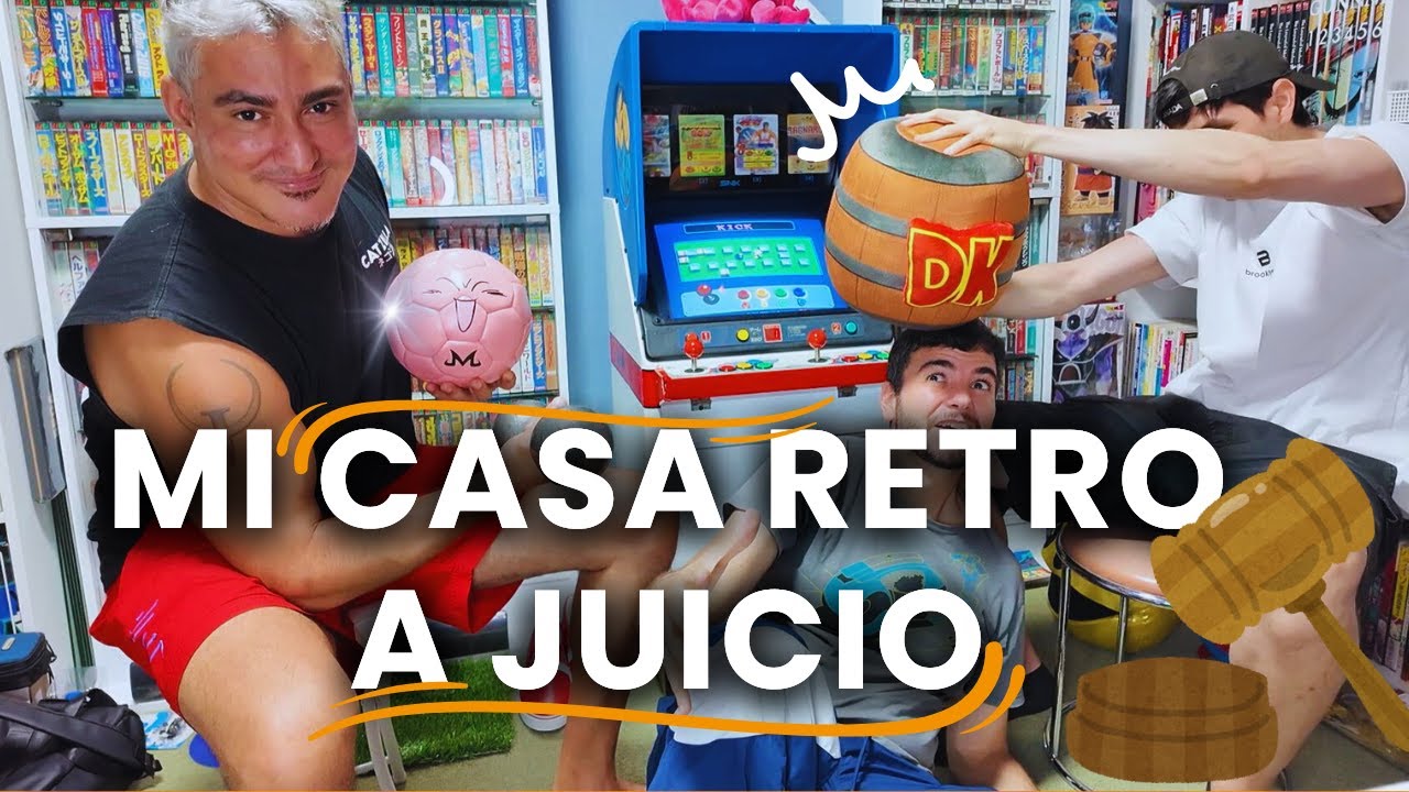 Enseño mi casa en Japón llena de juegos clásicos!