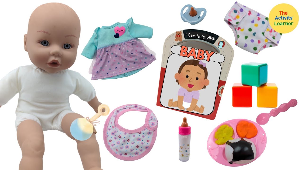I Can Help With Baby | New Baby Learning Video & Story | Educational Videos for Toddlers 