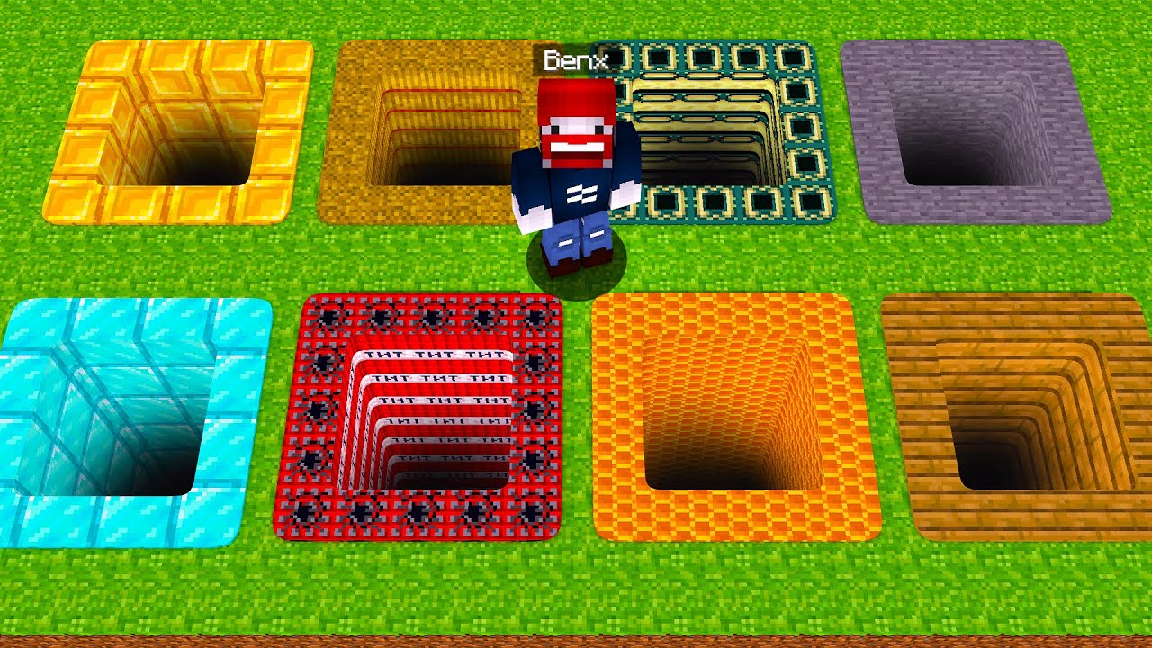 Sprünge für die BESTE OBSIDIAN RÜSTUNG - Minecraft