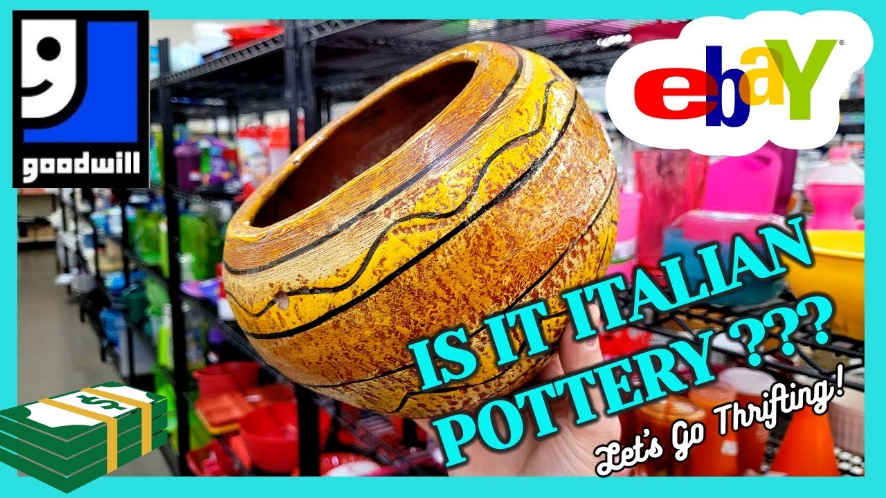 I Found RARE BLENKO GLASS at GOODWILL! / THRIFT WITH ME in LAS VEGAS / NEMADJI POTTERY / BUY MY HAUL