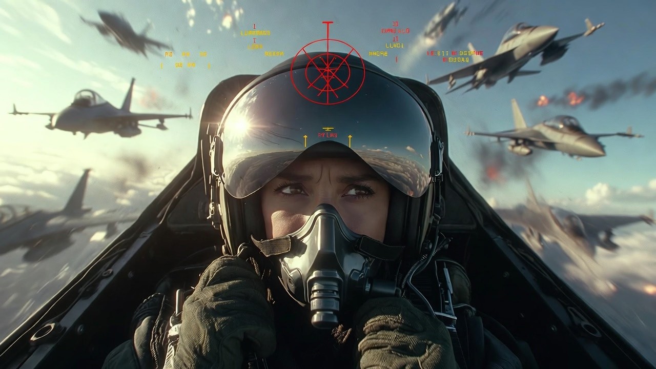 A Female Pilot Faced Enemy Fighter Jets Alone — Then Saved the Captured General || Emotional Stories