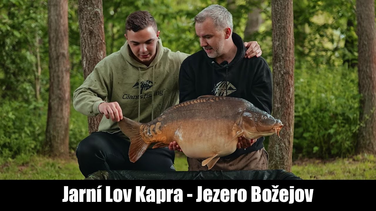 Jarní Lov Kapra - Jezero Božejov - Lukáš Grof a Dan Sedlák - Hobby-G TV