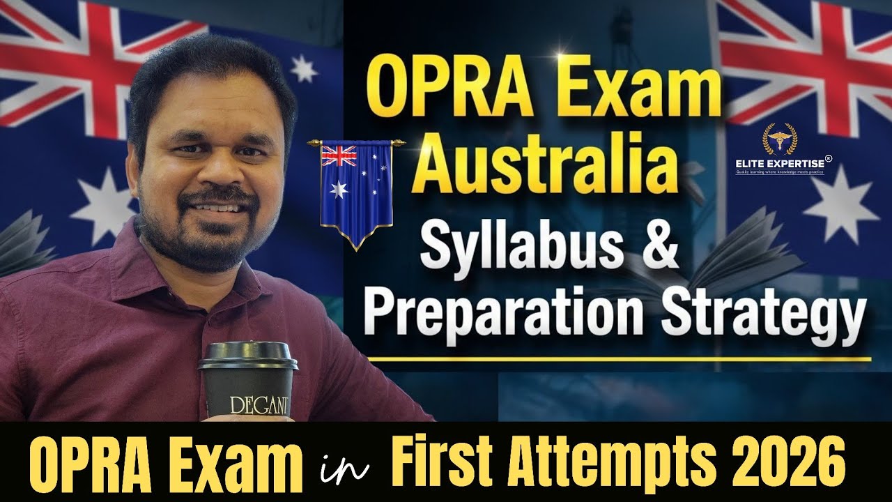 OPRA Exam Syllabus 2026 | OPRA Exam Australia | OPRA Exam Preparation | OPRA Exam In First Attempt 