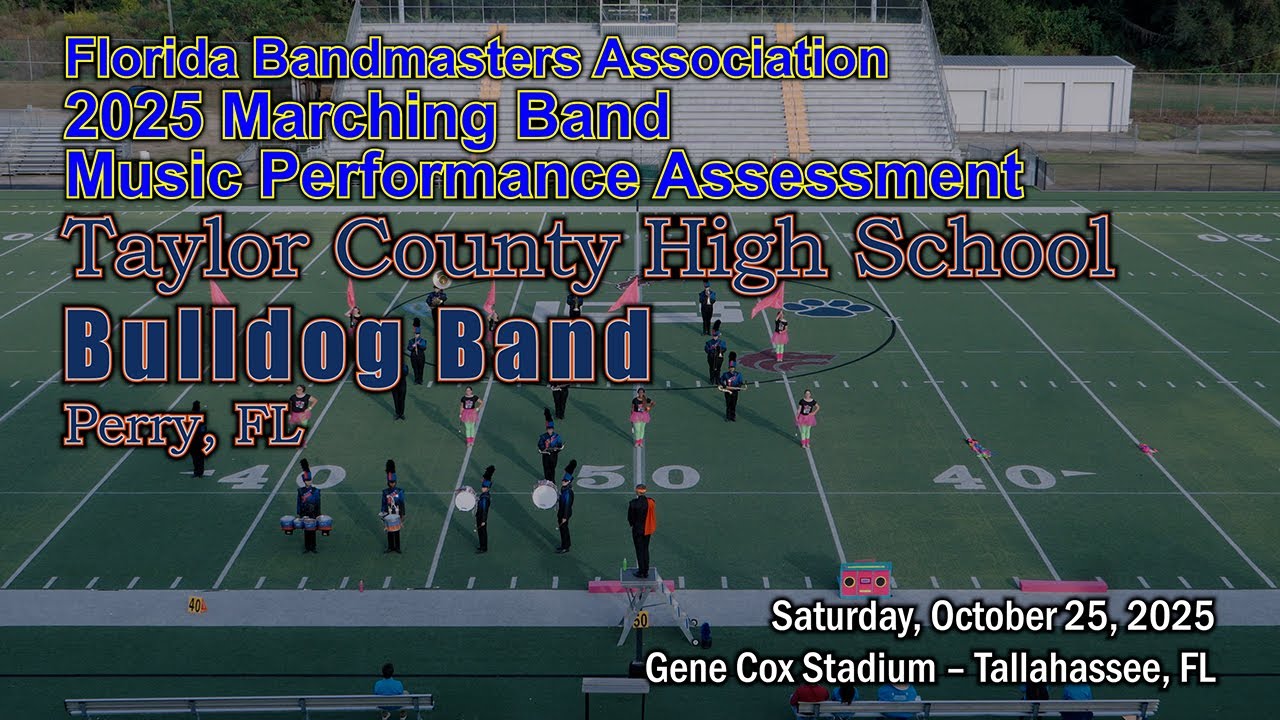 2025 FBA District 3 Marching MPA – Taylor County High School 
