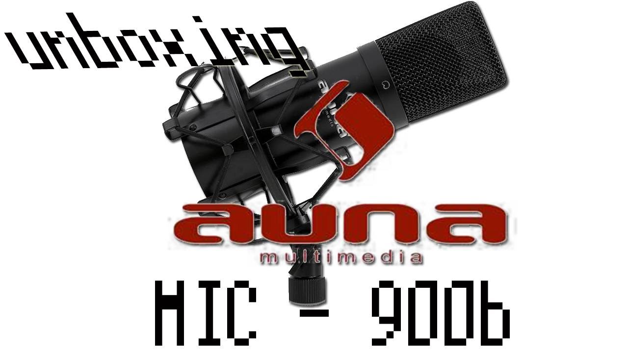 Hurvy - Unboxing: Auna Mikrofon