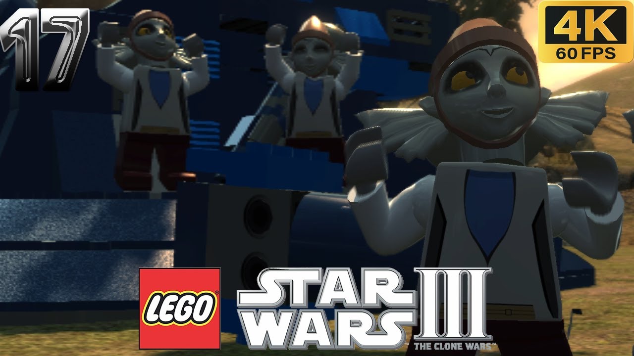 Lego Star Wars III: The Clone Wars Walkthrough 17 Defenders of Peace (4K 60fps)