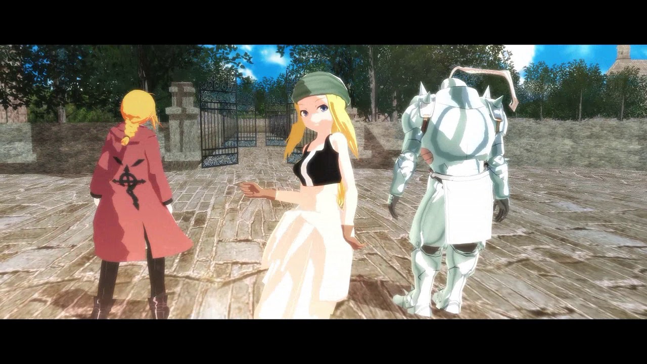 {2000+ SUB}(MMD) Fullmetal Alchemist-ECHO {Model DL DOWN}