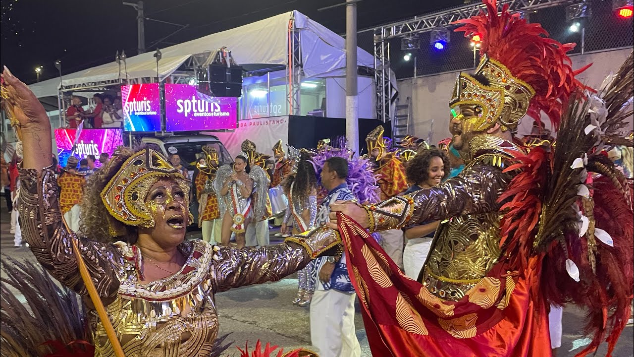 Desfile GRCES União da Vila Albertina na UESP 2026 - Casal Oficial