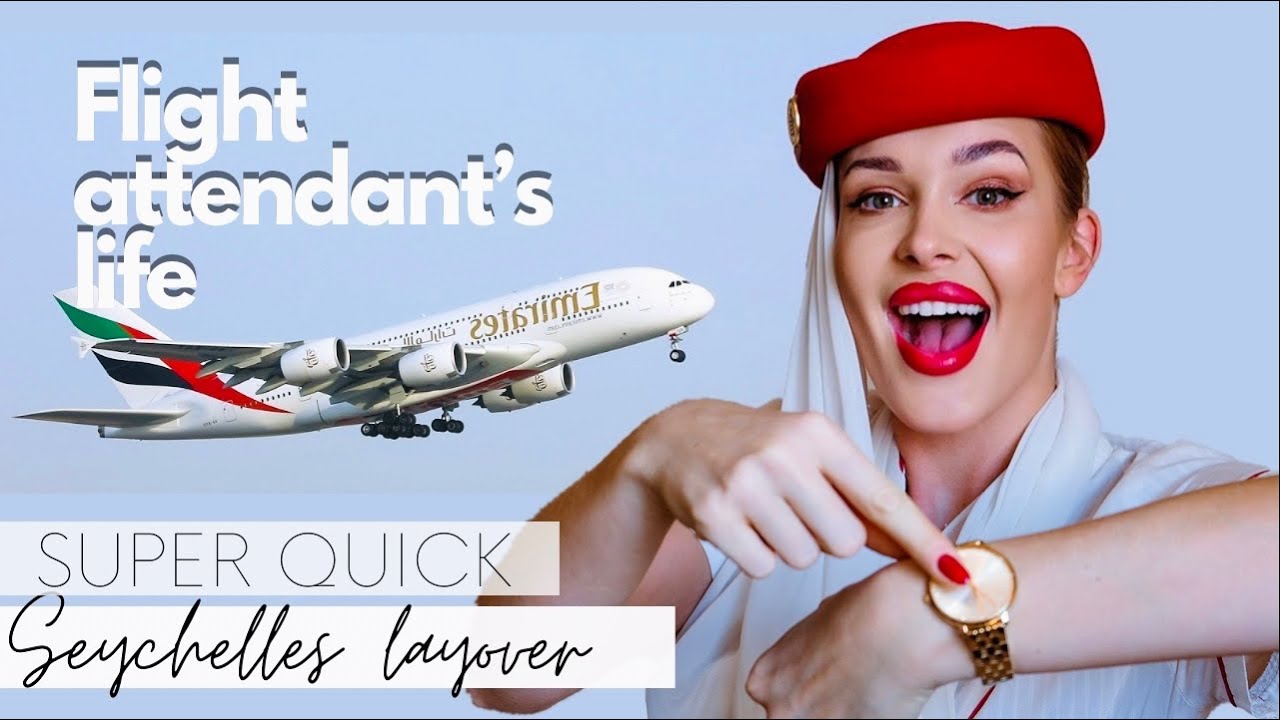 EMIRATES CABIN CREW LIFE - VERY QUICK LAYOVER IN SEYCHELLES - MAHE ISLAND