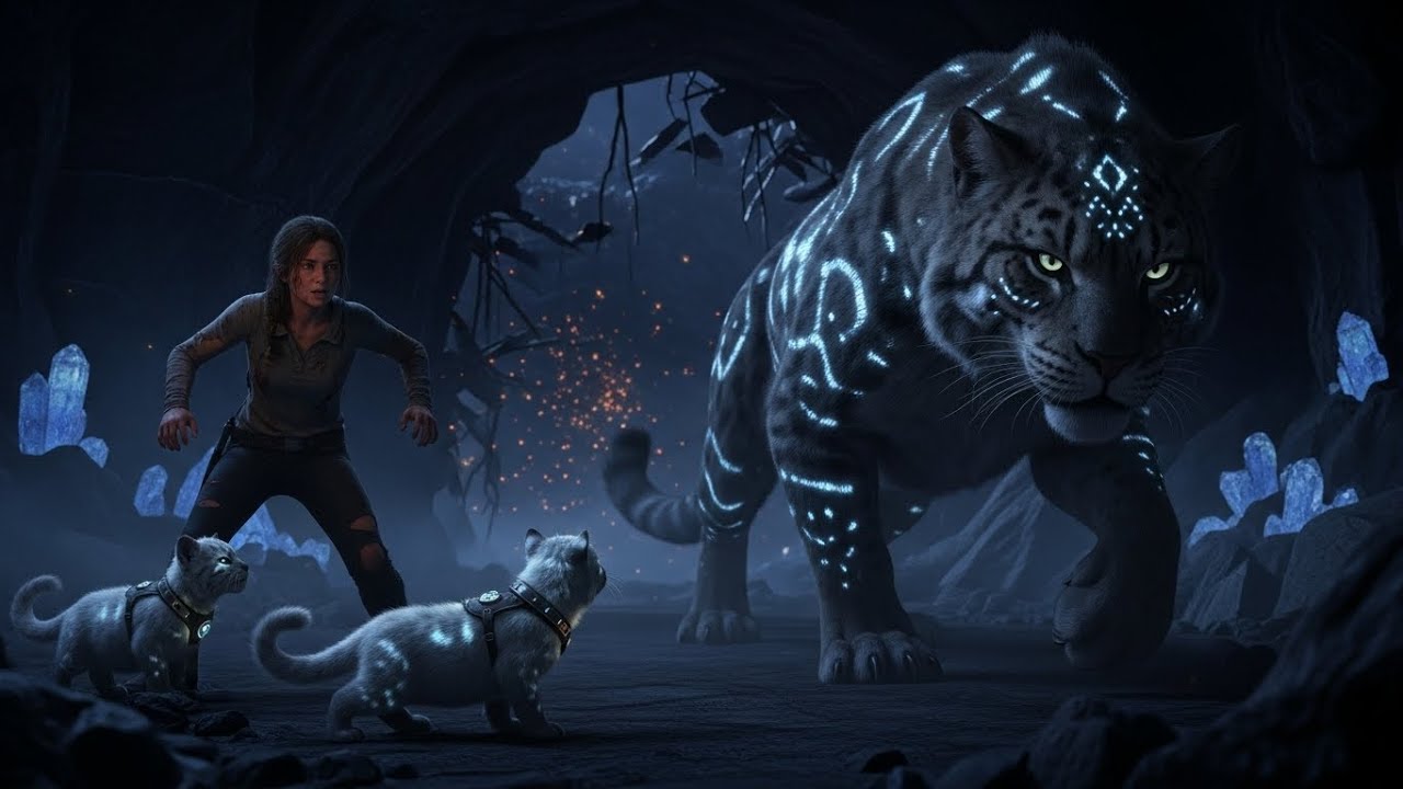 Hunters Broke Into the Den at Midnight — She Struggled Unarmed Until the Alpha Came Back for His cat