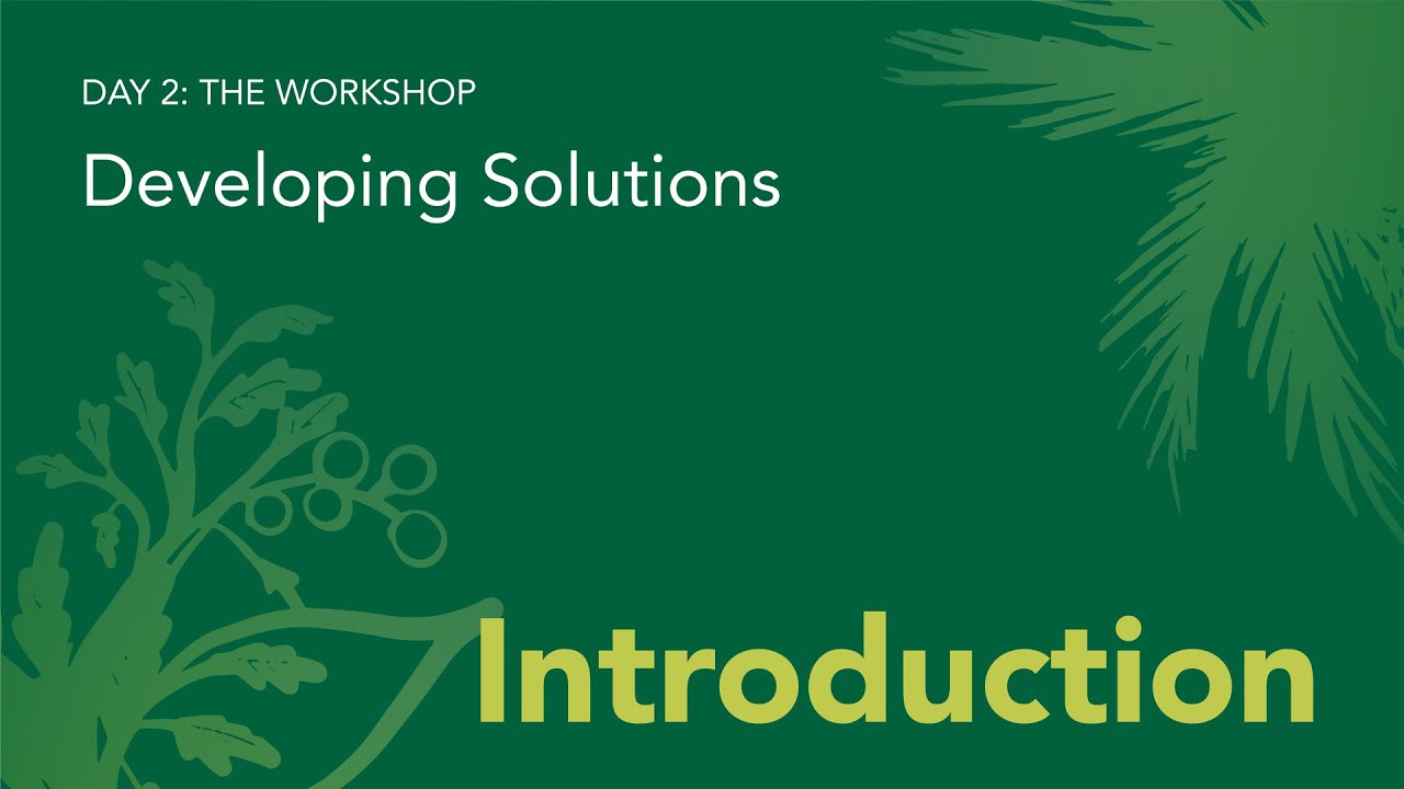 KAUST Workshop for Sustainable Food Security: DAY 2 - Introduction