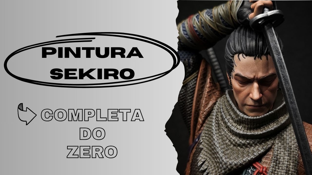 Como eu fiz a pintura do Sekiro - Shadows Die Twice